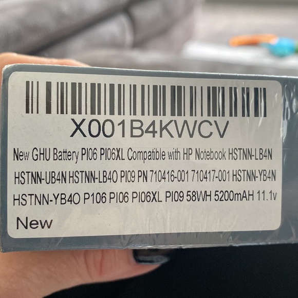GH a battery zoo1b4kwcv for HP notebook new in box - Picture 6 of 6